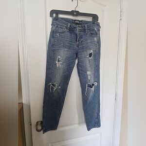 Hollister Distressed Blue Jeans